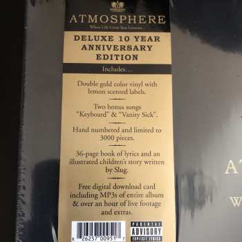 2LP Atmosphere: When Life Gives You Lemons, You Paint That Shit Gold DLX | LTD | NUM | CLR