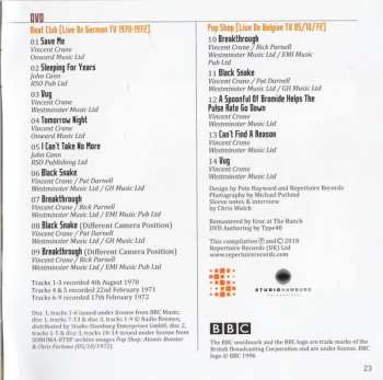 2CD/DVD Atomic Rooster: On Air - Live At The BBC & Other Transmissions