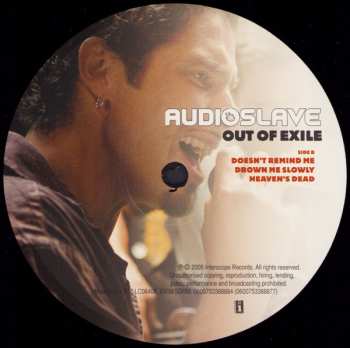 2LP Audioslave: Out Of Exile