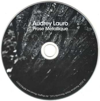 CD Audrey Lauro: Prose Métallique LTD