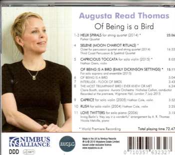 CD Aurora Orchestra: Of Being A Bird 