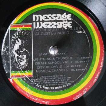 LP Augustus Pablo: Earth Rightful Ruler: Emperor Haile Selassie I