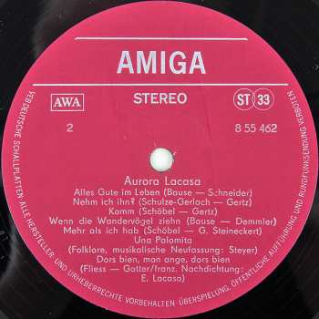 LP Aurora Lacasa: Aurora Lacasa