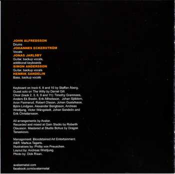 CD Avatar: Thoughts Of No Tomorrow