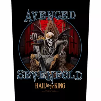 Rückenaufnäher Hail To The King 