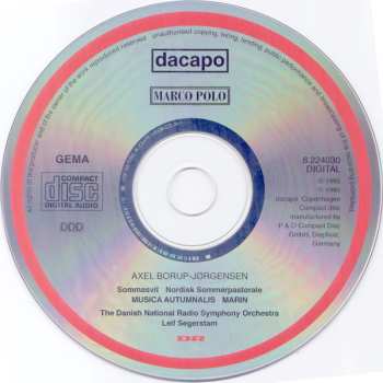 CD Danmarks Radios Symfoniorkester: Marin, Etc.