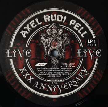 3LP/2CD Axel Rudi Pell: XXX Anniversary Live