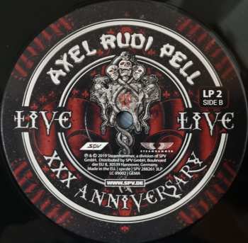 3LP/2CD Axel Rudi Pell: XXX Anniversary Live