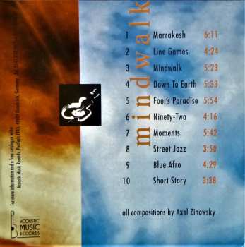 CD Axel Zinowsky Quartett: Mindwalk
