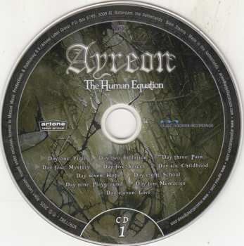 3CD/2Blu-ray Ayreon: The Human Equation DLX