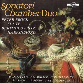 Album Johann Sebastian Bach: Sonatori Chamber Duo Peter Brock Flute Berthold Fritz Harpsichord