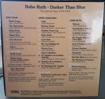 3CD/Box Set Babe Ruth: Darker Than Blue (The Harvest Years 1972-1975)