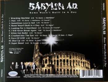 CD Babylon A.D.: Rome Wasn't Built In A Day