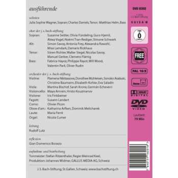 DVD Johann Sebastian Bach: Christus, Der Ist Mein Leben BWV 95