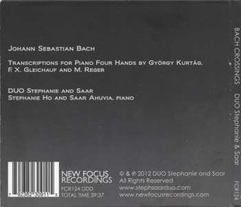 CD Johann Sebastian Bach: Crossings