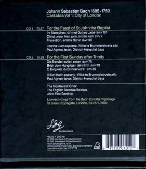 2CD Johann Sebastian Bach: Cantatas Vol. 1: City Of London