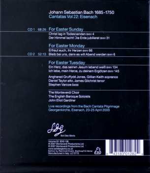 2CD Johann Sebastian Bach: Cantatas Vol. 22: Eisenach
