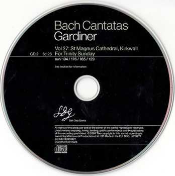 2CD Johann Sebastian Bach: Cantatas Vol. 27: Blythburgh, Kirkwall