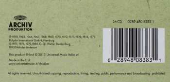 26CD/Box Set Johann Sebastian Bach: Cantatas