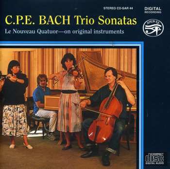 Album Bach,c.p.e. / Nouveau Quatuor: Trio Sonatas
