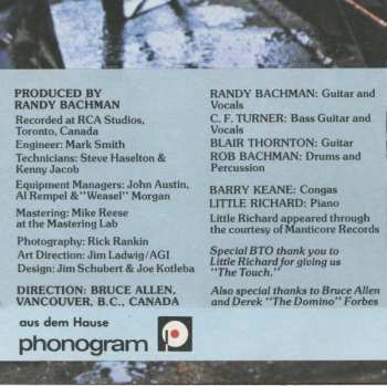 LP Bachman-Turner Overdrive: Head On