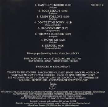 CD Bad Company: Bad Company