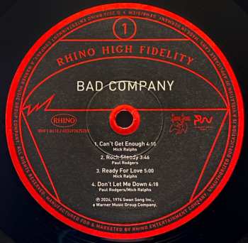 LP Bad Company: Bad Company LTD | NUM