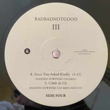 2LP BadBadNotGood: III