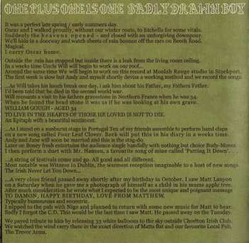 CD Badly Drawn Boy: One Plus One Is One