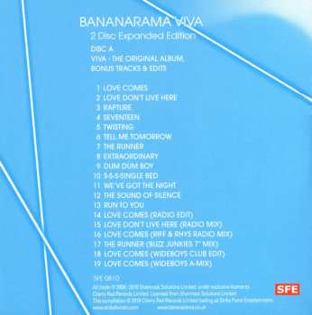2CD Bananarama: Viva