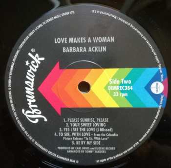 LP Barbara Acklin: Love Makes A Woman