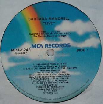 LP Barbara Mandrell: Live