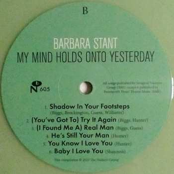 LP Barbara Stant: My Mind Holds Onto Yesterday CLR