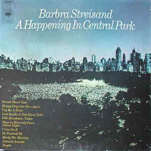 LP Barbra Streisand: A Happening In Central Park