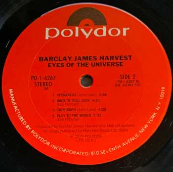 LP Barclay James Harvest: Eyes Of The Universe