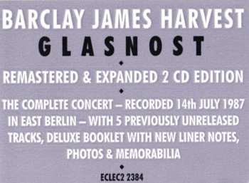 2CD Barclay James Harvest: Glasnost DIGI