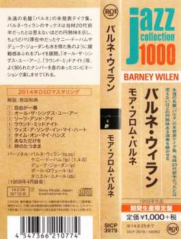 CD Barney Wilen: More From Barney At The Club Saint-Germain LTD
