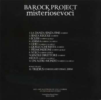 CD Barock Project: Misteriosevoci