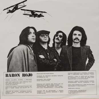 LP Barón Rojo: Larga Vida Al Rock And Roll LTD