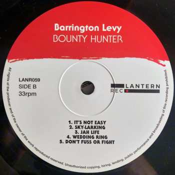LP Barrington Levy: Bounty Hunter