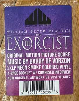 2LP Barry De Vorzon: The Exorcist III (Original Motion Picture Score) CLR