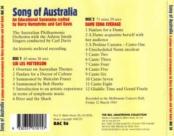 2CD Carl Davis: Song Of Australia (A Unique Musical Extravaganza)