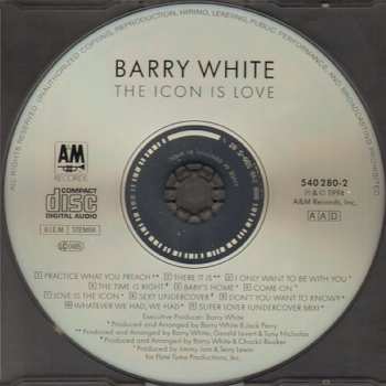 CD Barry White: The Icon Is Love