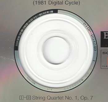 2CD Béla Bartók: The Six String Quartets (1981 Digital Cycle)