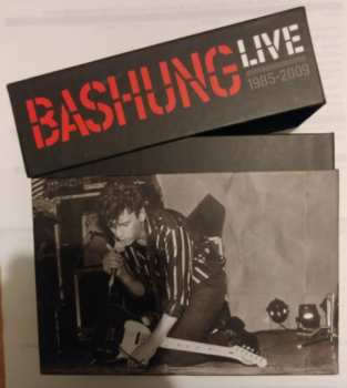 10CD/Box Set Alain Bashung: Live 1985 - 2009