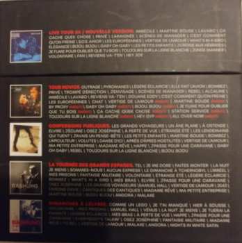 10CD/Box Set Alain Bashung: Live 1985 - 2009