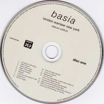 2CD Basia: London Warsaw New York DLX