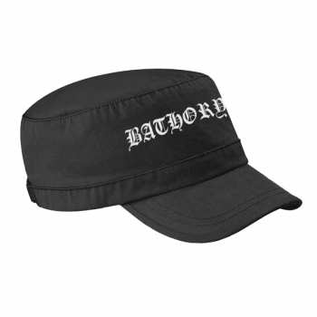 Merch Bathory: Armádní Cap Logo Bathory