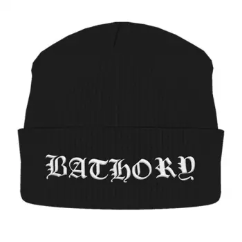 Maske White Logo Bathory Vyšívaná