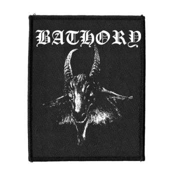 Merch Bathory: Aufnäher Goat (rectangle)